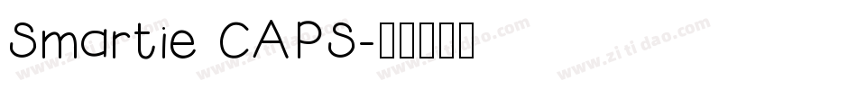 Smartie CAPS字体转换